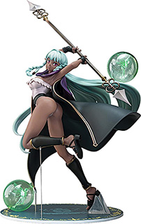 ＜ファット・カンパニー ユニコーンオーバーロード ロザリンデ プラスチック製塗装済み完成品 1/6スケール 専用台座付属 全高 約370mm(槍含む)＞